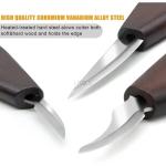 Beginner Wood Carving Knife Set with Tools