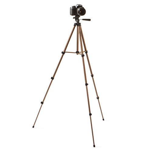 Amazon Basics 127 cm Lightweight Tripod with Carry Bag