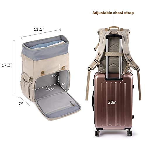 BAGSMART Waterproof DSLR Camera Backpack with Laptop Slot