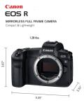 Canon EOS R Mirrorless Digital Camera Body Only