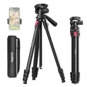SmallRig 67.7" Aluminum Tripod with Phone Clip