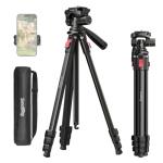 SmallRig 67.7" Aluminum Tripod with Phone Clip