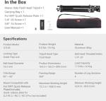 SmallRig AD-01 73" Heavy Duty Video Tripod