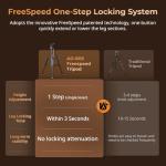 SmallRig Carbon Fiber Tripod with Fluid Head