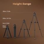 SmallRig Carbon Fiber Tripod with Fluid Head