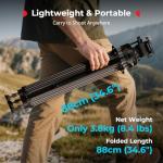 SmallRig FreeSpeed Heavy Duty 74" Video Tripod