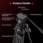 SmallRig FreeSpeed Heavy Duty 74" Video Tripod