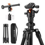 K&F Concept 76" Lightweight DSLR Tripod with Ball Head