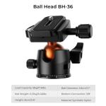 K&F Concept 64" Lightweight Travel Camera Tripod