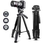 Ubeesize 67" Tripod with Remote & Travel Bag