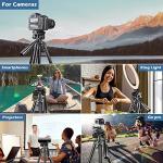 Ubeesize 67" Tripod with Remote & Travel Bag