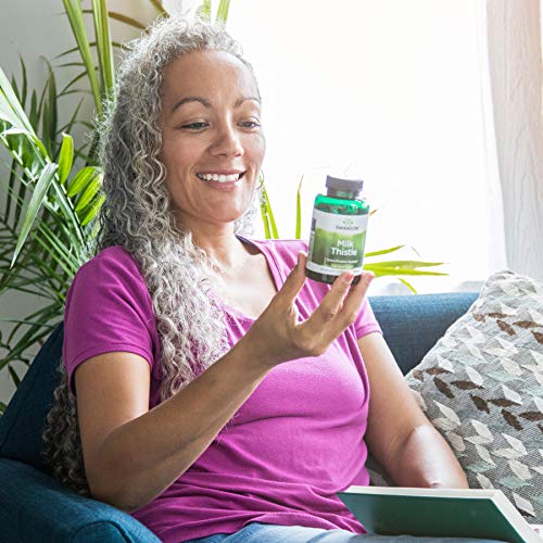 Milk Thistle 500mg - Liver Detox Support, 100 Caps