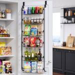Delamu 6-Tier Over the Door Pantry Organizer