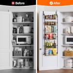 Delamu 6-Tier Over the Door Pantry Organizer