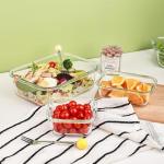 8 Pack Airtight Glass Meal Prep Containers