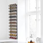 Adjustable 12-Tier Wall Mounted Spice Rack