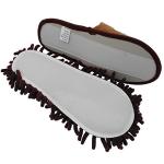 Selric Bear Super Chenille Microfiber Washable Mop Slippers Shoes for Women, Floor Dust Dirt Hair Cleaner, Multi-sizes Multi-Colors Available 9 7/9 Inches Size:5.5-8.5.