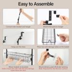 Delamu 6-Tier Over the Door Pantry Organizer