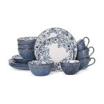 Pfaltzgraff Gabriela Blue 16-Piece Dinnerware Set