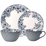 Pfaltzgraff Gabriela Blue 16-Piece Dinnerware Set