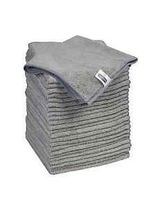 Rubbermaid Microfiber Cloth Towels 24 Pack 14"x14" Non-Scratch Reusable/Washable for Cleaning/Wiping/Polishing for Home/Kitchen/Car