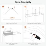 SOLEDI Double Laundry Hamper with Lid and Bags