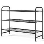Kitsure 3-Tier Stainless Steel Shoe Rack