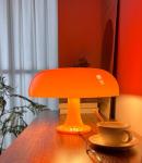 Anykonio Mid Century Orange Mushroom Table Lamp