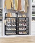 Kitsure 10-Tier Tall Shoe Rack Organizer