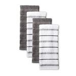 KitchenAid Charcoal Grey/White Kitchen Towel Set