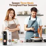 Rechargeable Electric Salt and Pepper Grinder Set