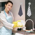 HOMEXCEL 12-Pack Highly Absorbent Microfiber Towels