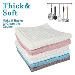 6 Pack Absorbent Waffle Weave Dish Cloths