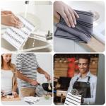 HOMEXCEL 12-Pack Highly Absorbent Microfiber Towels