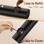 Rechargeable Electric Salt and Pepper Grinder Set