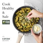 CAROTE Nonstick Granite Frying Pan, 8-Inch