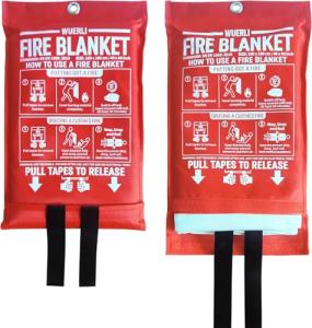 WUERLI 40" Fire Blanket Set for Home & Kitchen
