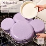 CAROTE 19-Piece Non-Stick Cookware Set in Purple