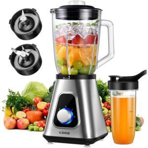 1200W Blender Combo for Smoothies and Shakes