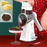 5-in-1 Rotary Cheese Grater and Vegetable Slicer