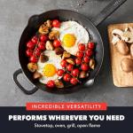 Bobby Flay 10” Pre-Seasoned Cast Iron Skillet