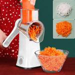 5-in-1 Rotary Cheese Grater and Vegetable Slicer