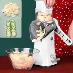 5-in-1 Rotary Cheese Grater and Vegetable Slicer