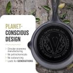 Victoria 2QT Cast Iron Melting Saucepan