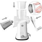 5-in-1 Rotary Cheese Grater and Vegetable Slicer