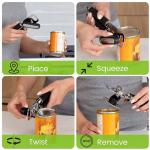Stainless Steel Manual Can Opener with Soft Grip