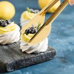 Gold Stainless Steel Serving Utensil Set, 12 Pcs