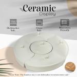 Chip and Dip Serving Set with Lazy Susan