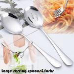 11-Piece Stainless Steel Serving Utensil Set