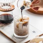 Vintage Glassware Set - 8 Ribbed Drinking Glasses